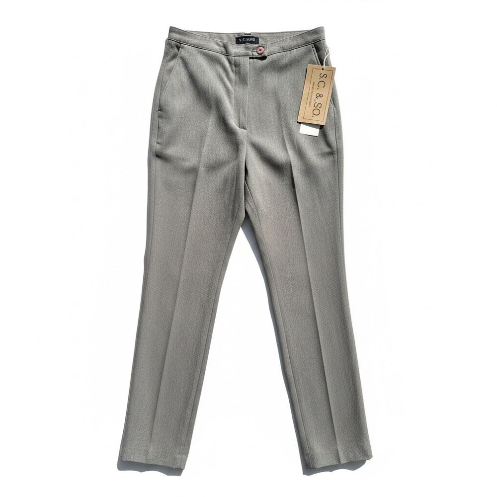 S.C.‎ & Co. Women's Gray Stretch Dress Pants Size 10 NWT Career Slacks